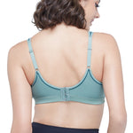 วาโก้บราสำหรับออกกำลังกาย Outer to Wear Motion Wear  รุ่น WR1501 สีเขียวออกเทา (GV)