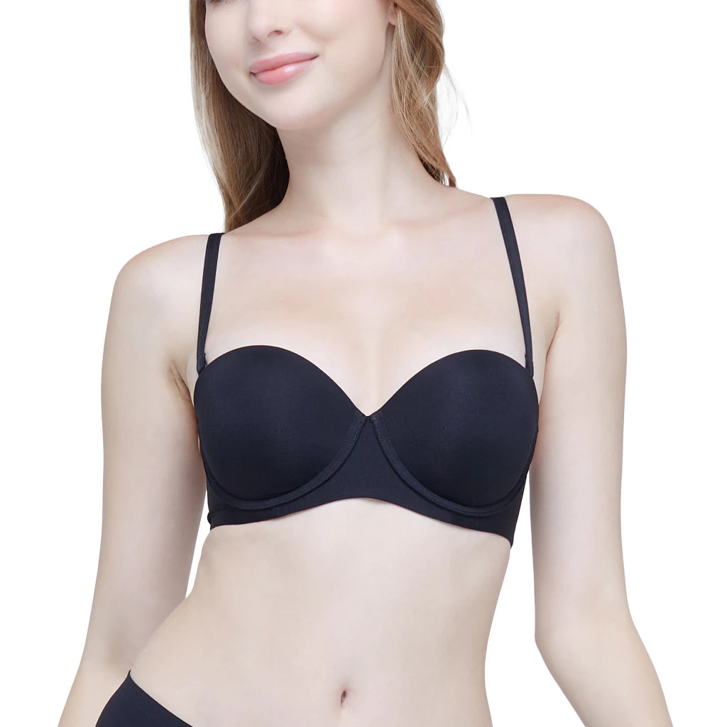 Wacoal บราเกาะอก เกาะอยู่ไม่เลื่อนหลุด ที่สุดของความเกาะอยู่ The Best of Wacoal รุ่น WB5P60 สีดำ (BL)