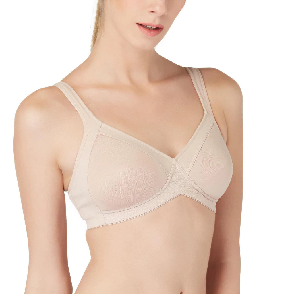 Wacoal Motion Wear Level 2 วาโก้ บราสำหรับออกกำลังกาย รุ่น WR1483 สีเบจ (BE)