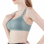 วาโก้บราสำหรับออกกำลังกาย Perfect fit Motion Wear  รุ่น WR1486 สีเขียวออกเทา (GV)