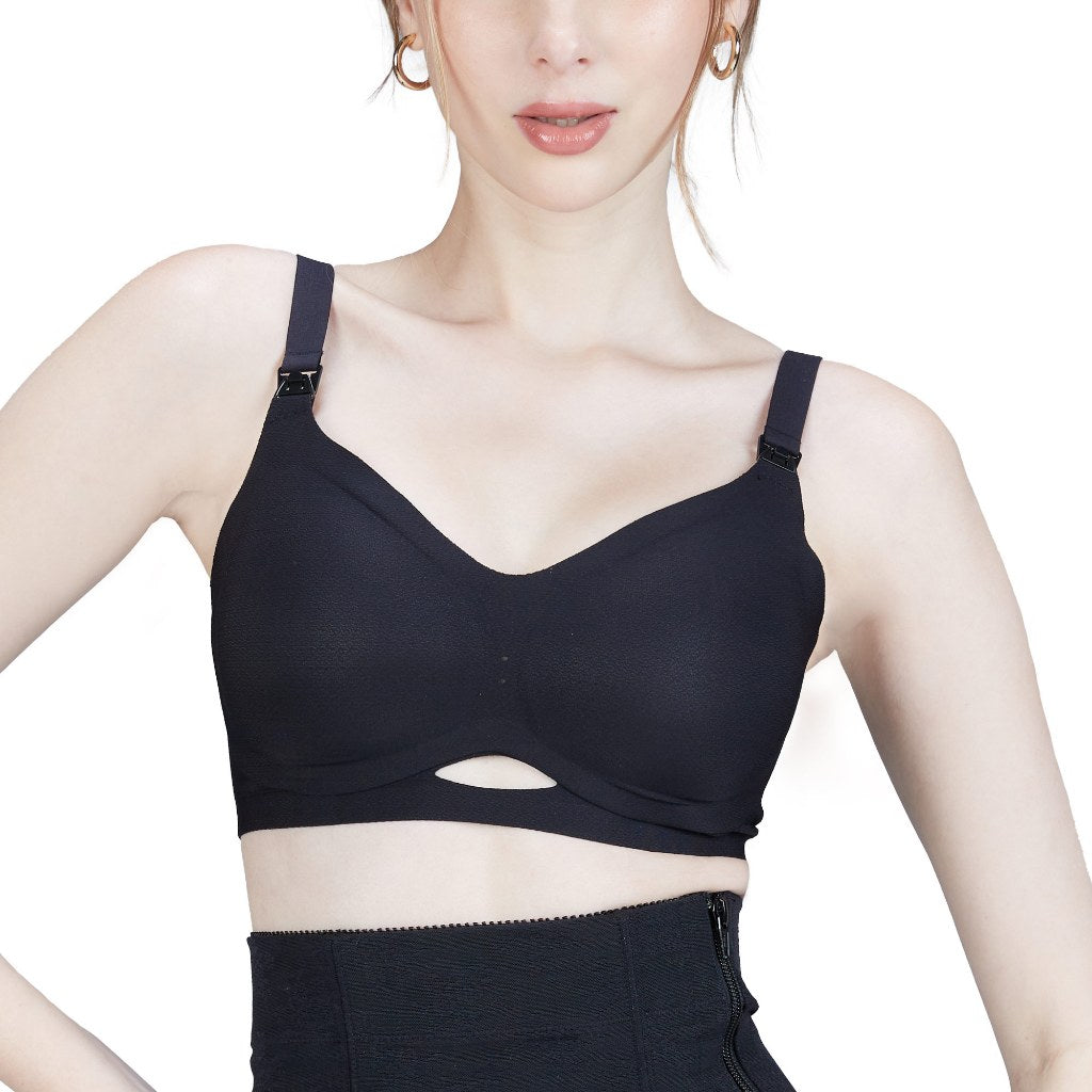 Wacoal Maternity Smart Size Bra รุ่น WM1Y03 สีดำ (BL)