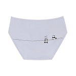 Wacoal Bloom Panty children's underwear, Pack of 3, model WU6J29, assorted colors (GY)