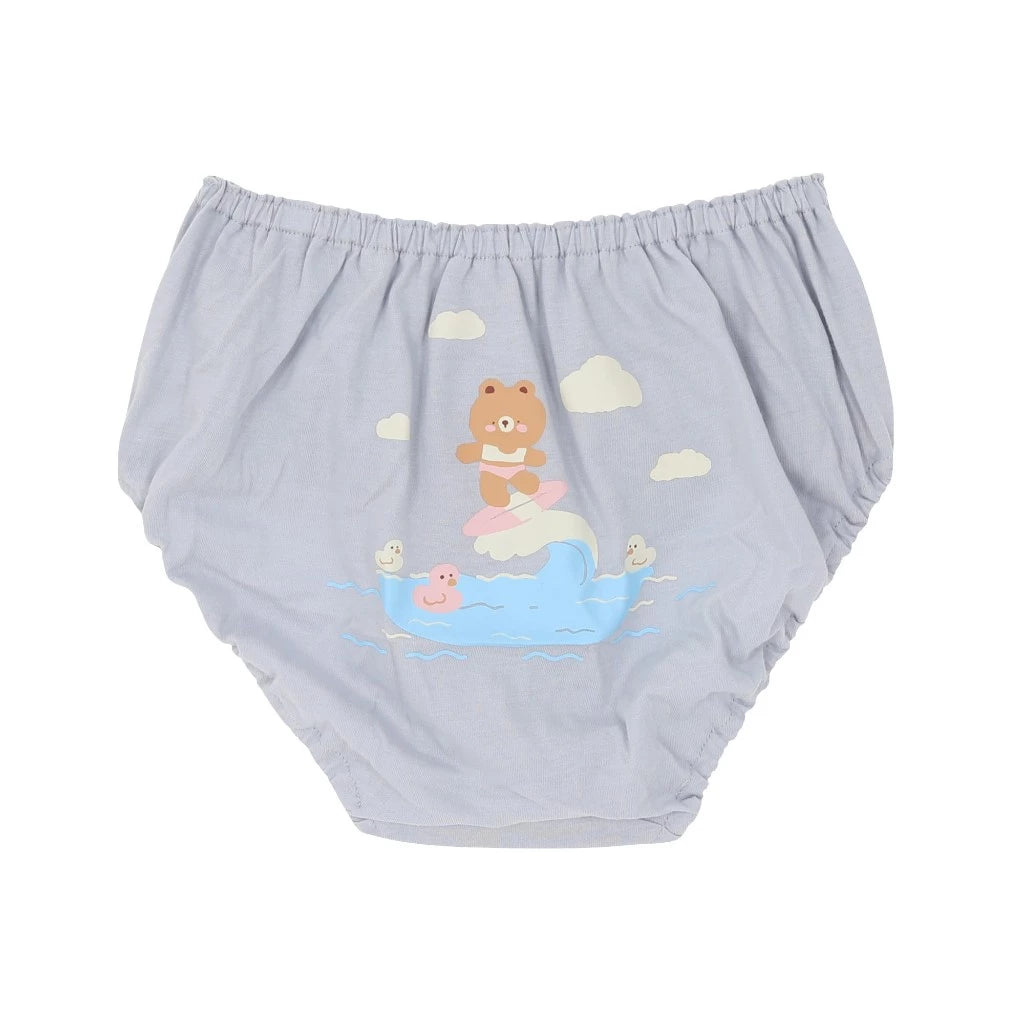 Wacoal Bloom Panty กางเกงในสำหรับเด็ก Pack 3 รุ่น WU6A43 คละสี (OR)