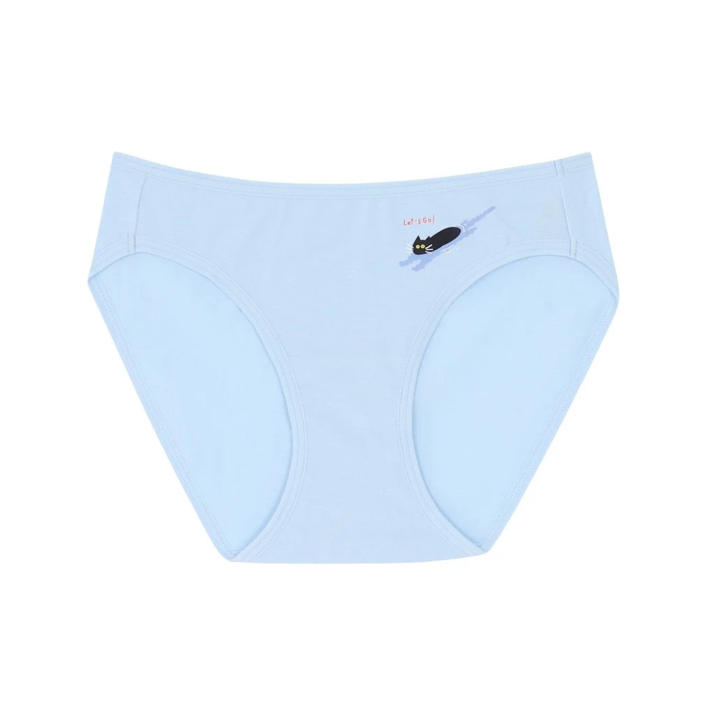 Wacoal Bloom Panty กางเกงในสำหรับเด็ก Pack 3 รุ่น WU6J29 คละสี (BL)