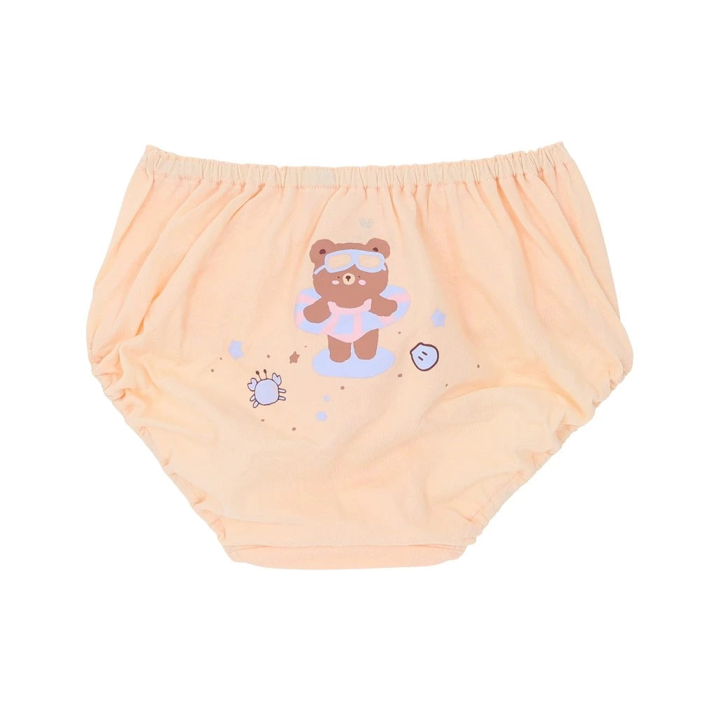 Wacoal Bloom Panty กางเกงในสำหรับเด็ก Pack 3 รุ่น WU6A43 คละสี (OR)