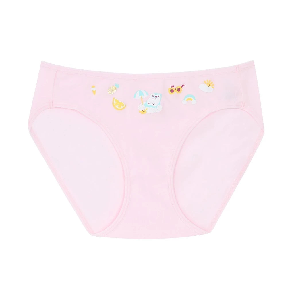 Wacoal Bloom Panty กางเกงในสำหรับเด็ก Pack 5 รุ่น WU6J32 คละสี (PI)