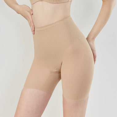 Wacoal Shapewear, tummy-tightening pants, lifts and shapes the buttocks, model WY1619, Ovaltine color (OT)