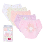 Wacoal Bloom Panty กางเกงในสำหรับเด็ก Pack 5 รุ่น WU6A46 คละสี (WH)