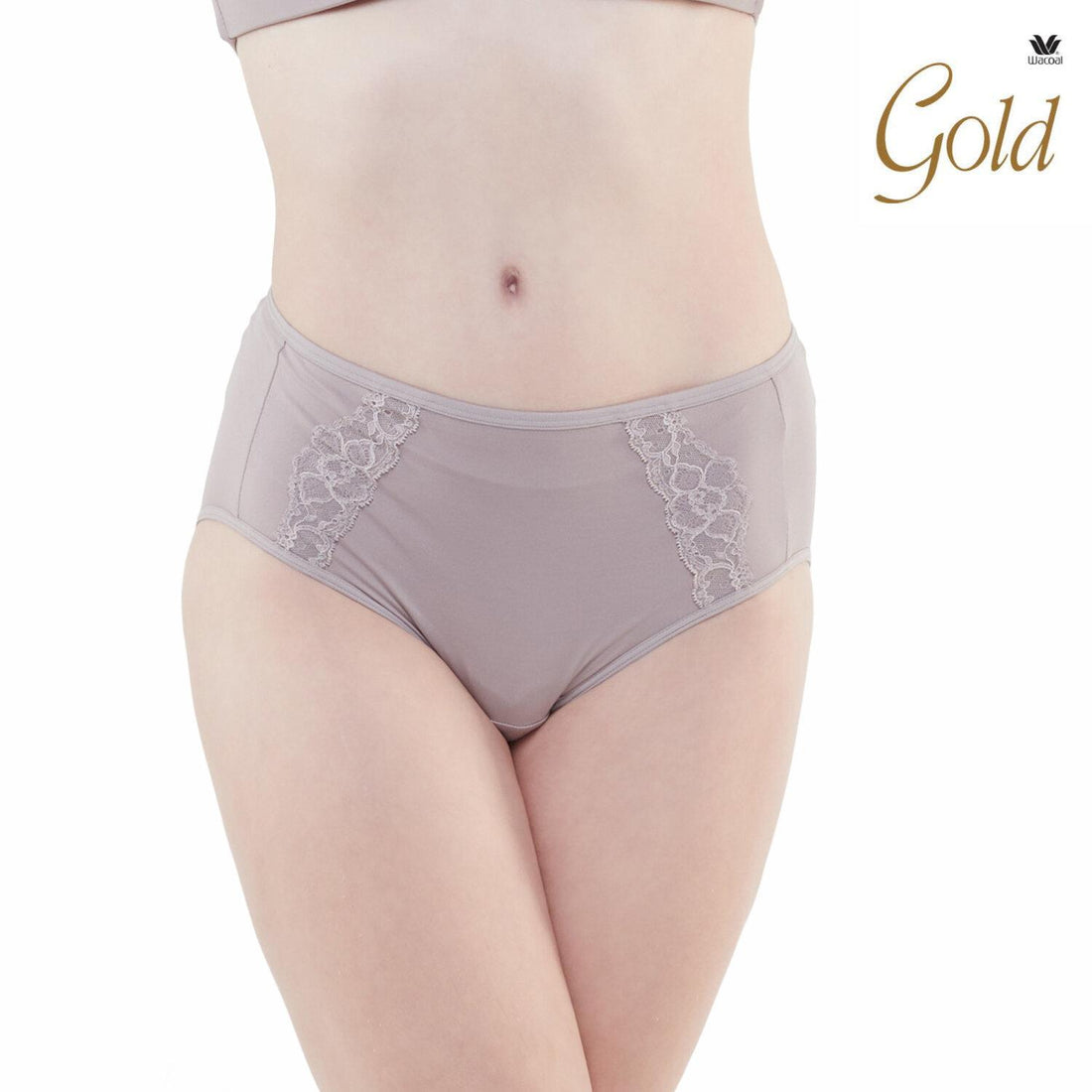 Wacoal Gold Panty Underwear Model W6O541 Gray (GY)