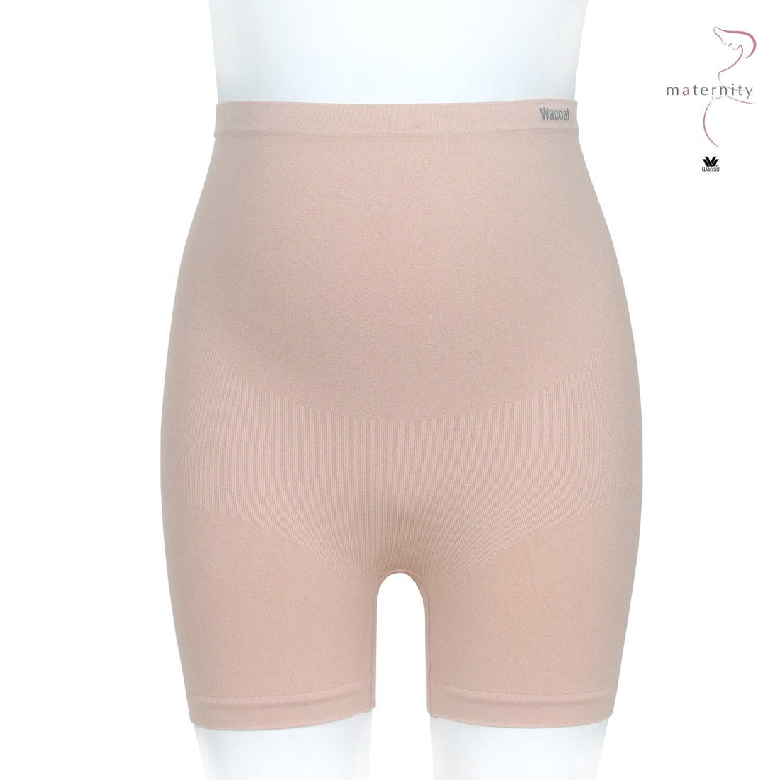 Wacoal Maternity Body Seamless กางเกงในสำหรับคนท้อง รูปแบบขายาว รุ่น WM6546 สีเบจ (BE)