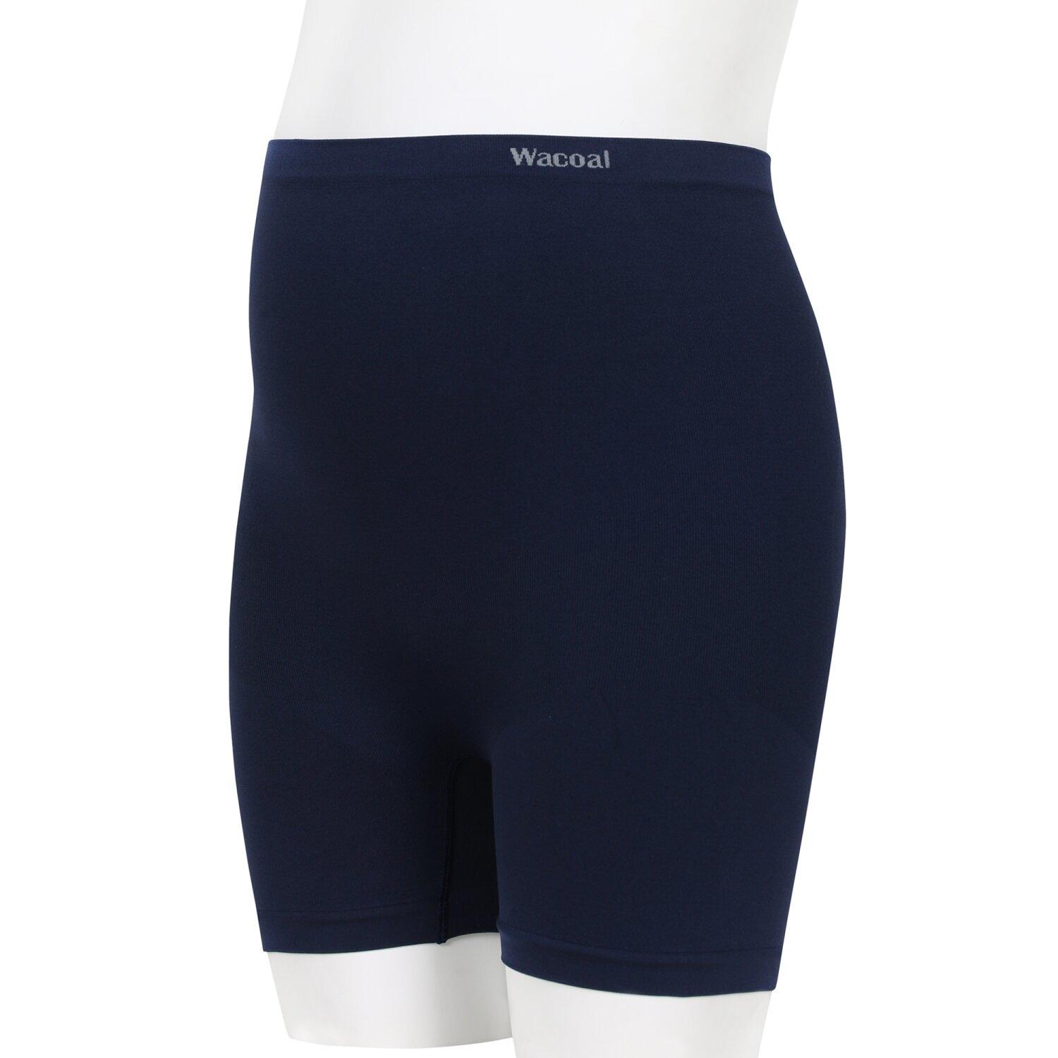 Wacoal Maternity Body Seamless กางเกงในสำหรับคนท้อง รูปแบบขายาว รุ่น WM6546 สีน้ำเงิน (BU)