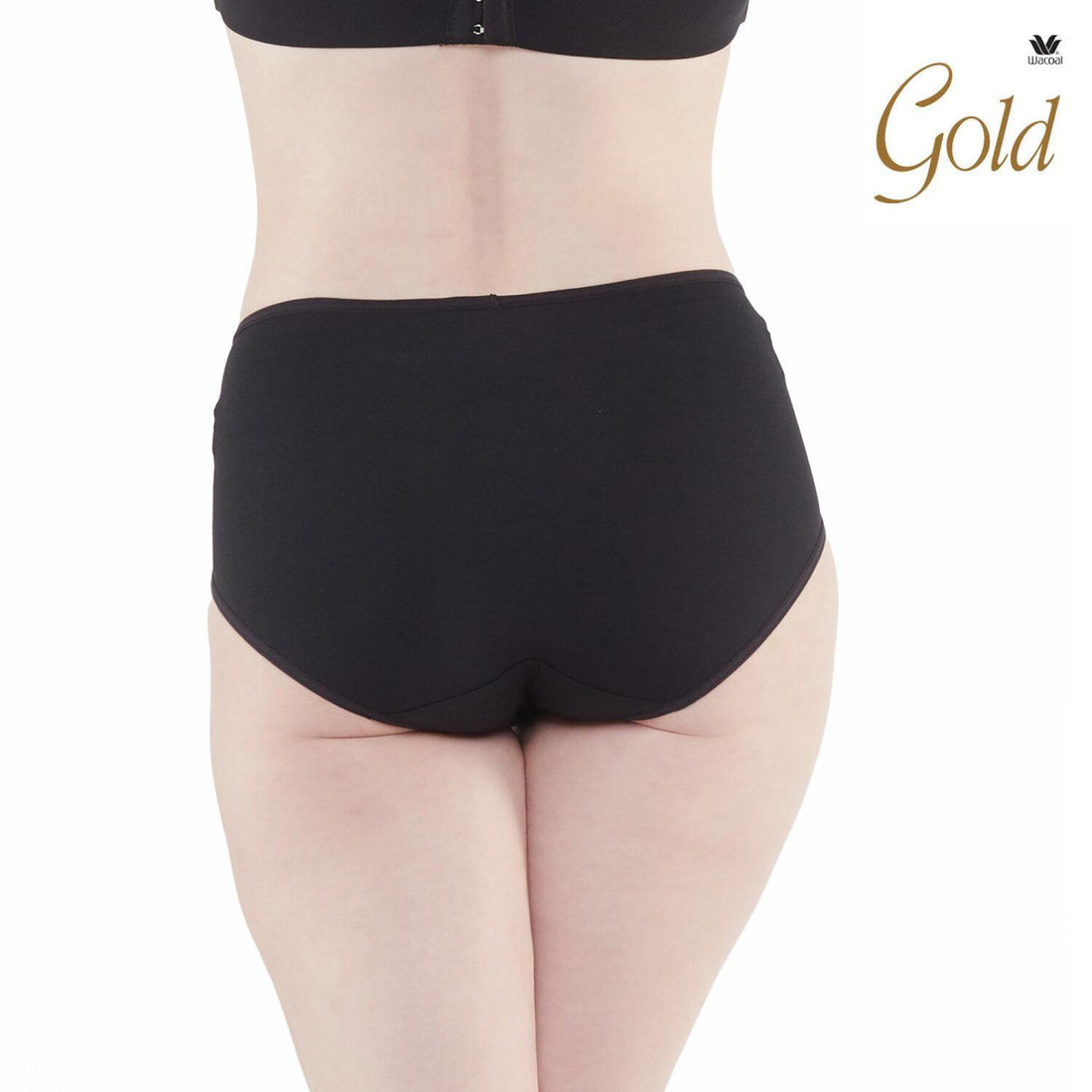 Wacoal Gold Panty กางเกงใน รุ่น W6O541 สีดำ (BL)
