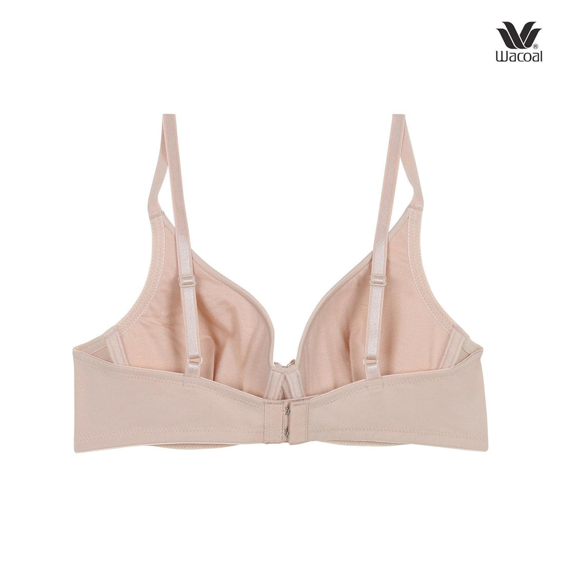 Wacoal Seamless Bra, seamless bra, smooth and seamless breast, model WB5A87, flesh color (NN)