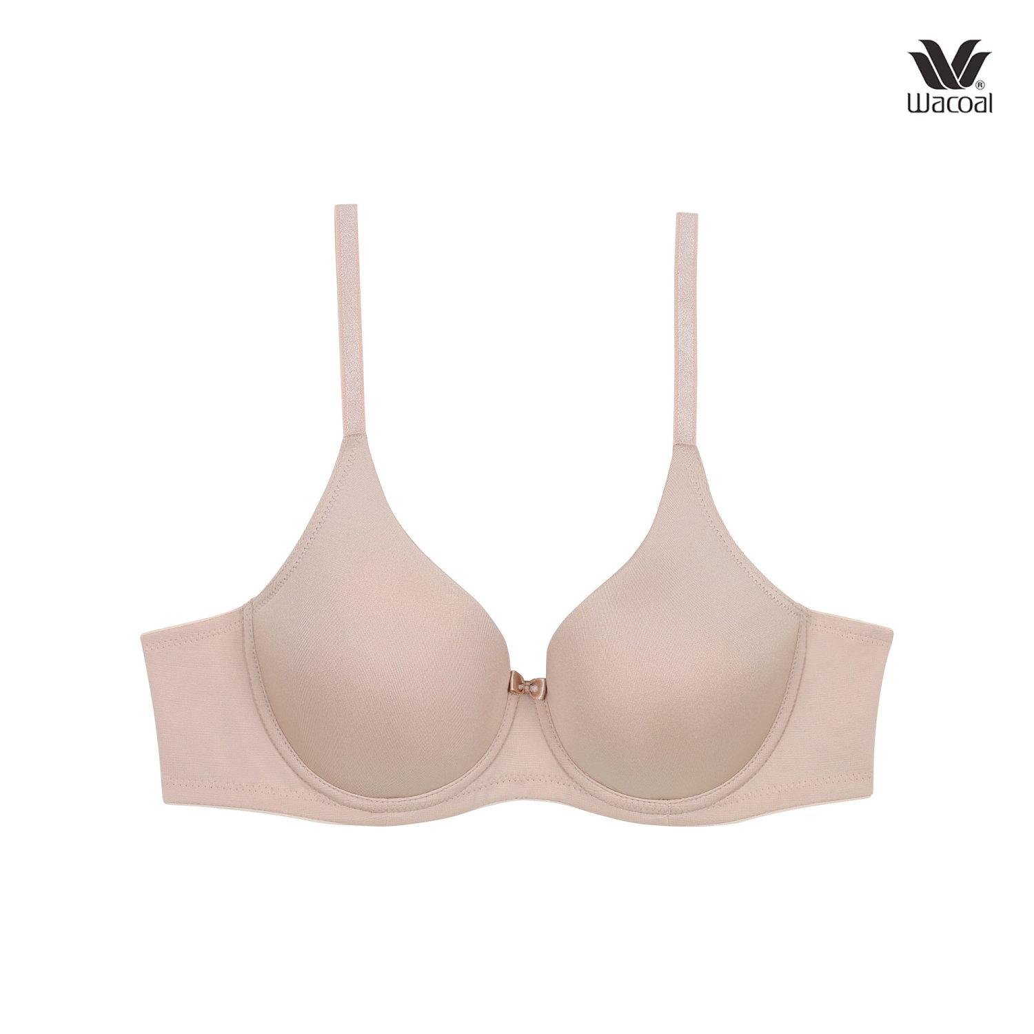Wacoal Seamless Bra บราไร้ตะเข็บ เต้าเนียนเรียบไร้รอยต่อ รุ่น WB5A87 สีเนื้อ (NN)