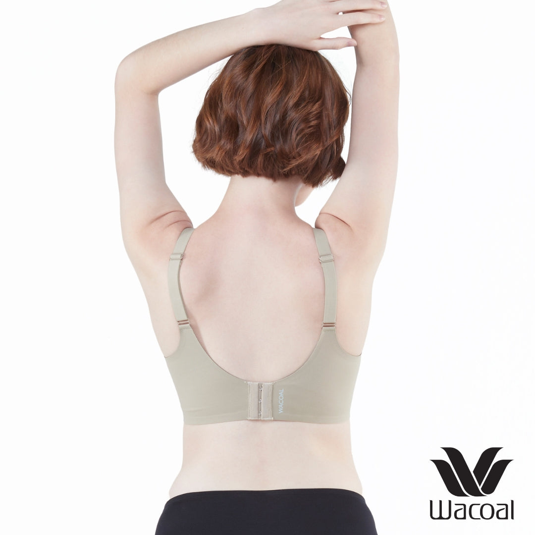 Wacoal Go Girls Jelly Bra วาโก้ บราไร้โครง ยืดหยุ่น กระชับ ล็อกฐานอก รุ่น WB3Y28 สีเขียว (GR)