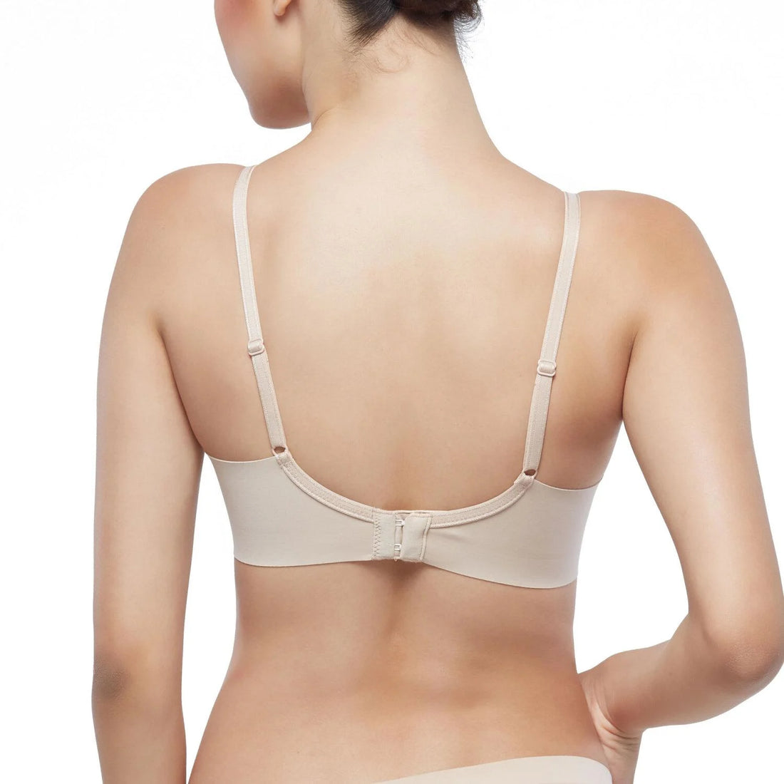 Wacoal Best Selected push-up bra with 30 mm. Beautiful breasts for every cup, model WB5P79, beige (BE)