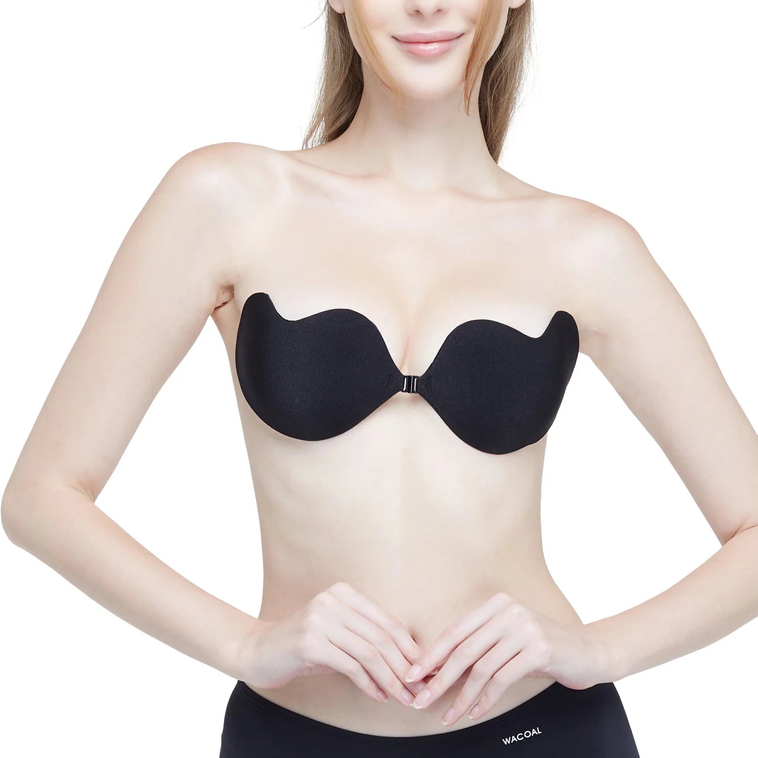 Wacoal Mood Accessories บราปีกนก (Wave Bra) รุ่น MM9052 สีดำ (BL)