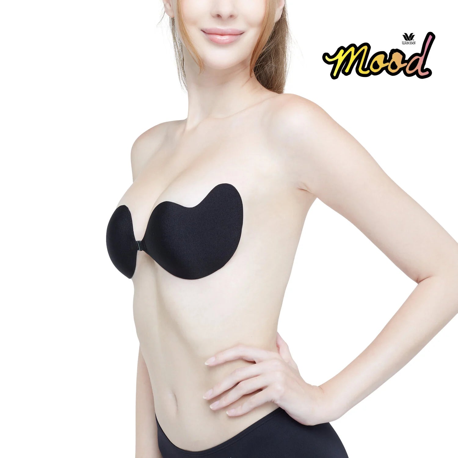 Wacoal Mood Accessories บราปีกนก (Wave Bra) รุ่น MM9052 สีดำ (BL)