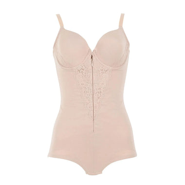 Wacoal Maternity Body Suit for postpartum mothers. Reinforced pattern, model WM3018, flesh color (NN)