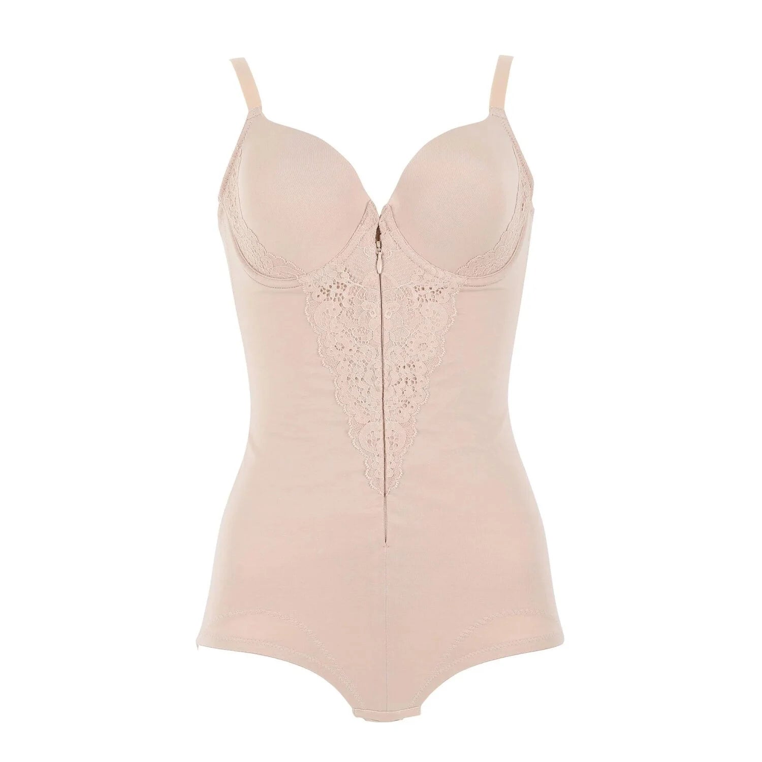 Wacoal Maternity Body Suit สำหรับคุณแม่หลังคลอด รูปแบบเสริมโครง รุ่น WM3018 สีเนื้อ (NN)