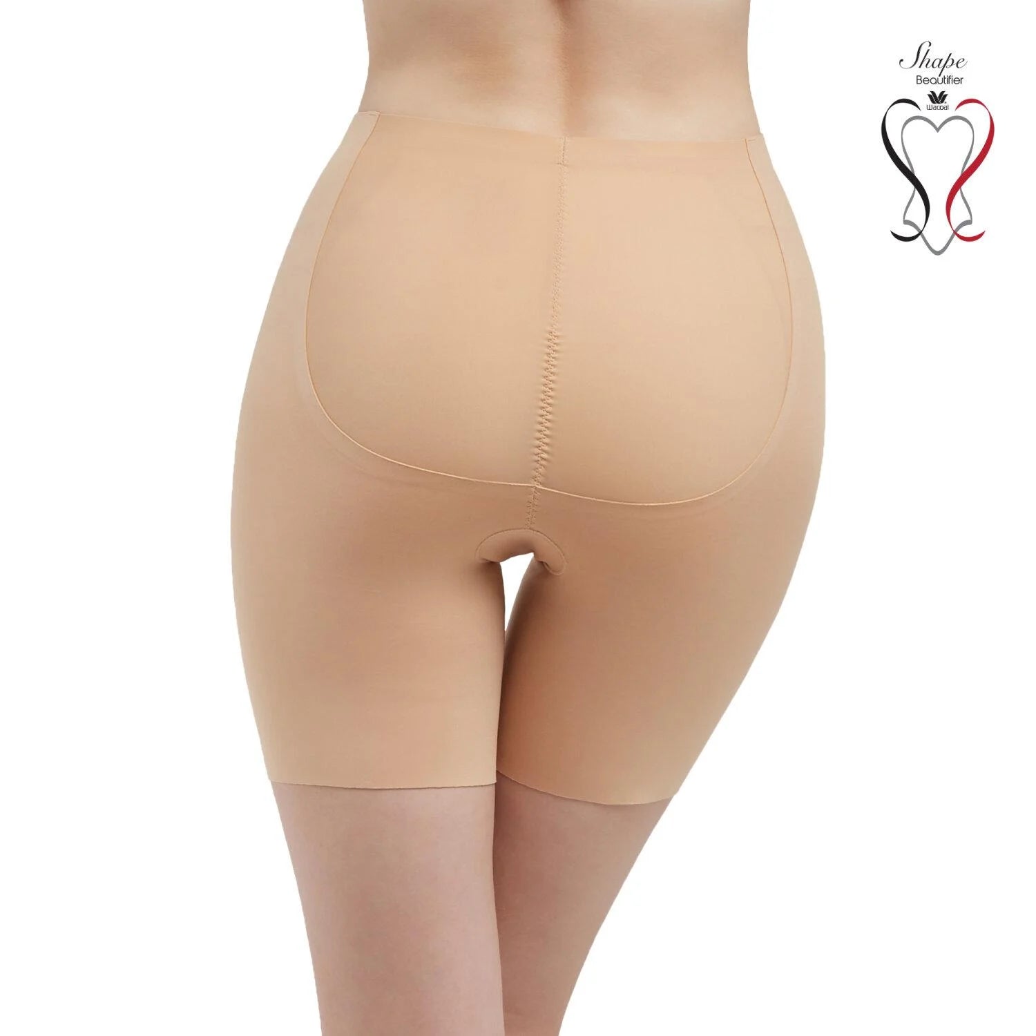 Wacoal Shapewear Stay กางเกงกระชับสัดส่วน แบบสเตย์ขายาวเอวปกติ รุ่น WG4126 สีเนื้อ (NN)
