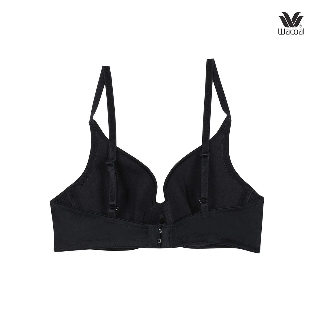 Wacoal Seamless Bra, seamless bra, smooth, comfortable, model WB5A87, black (BL)