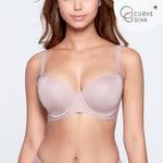 Wacoal Curve Diva, good cup, firm bra, big cup girl, model WB7914, ovaltine color (OT)