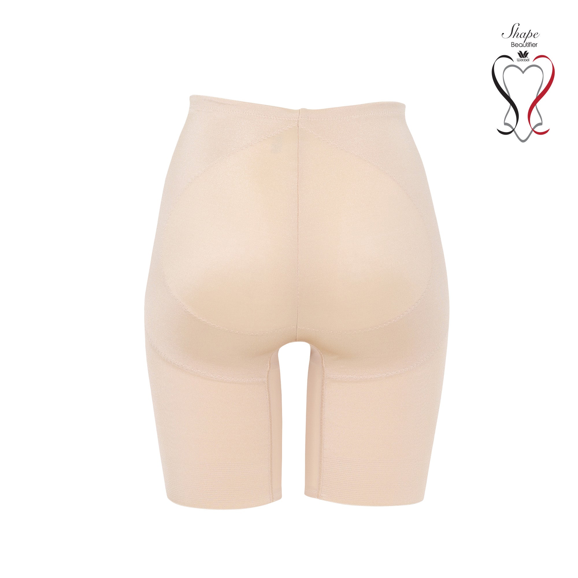Wacoal Shapewear STAY กางเกงเก็บกระชับหน้าท้อง สะโพก และต้นขา รุ่น WG4129 สีเนื้อ (NN)