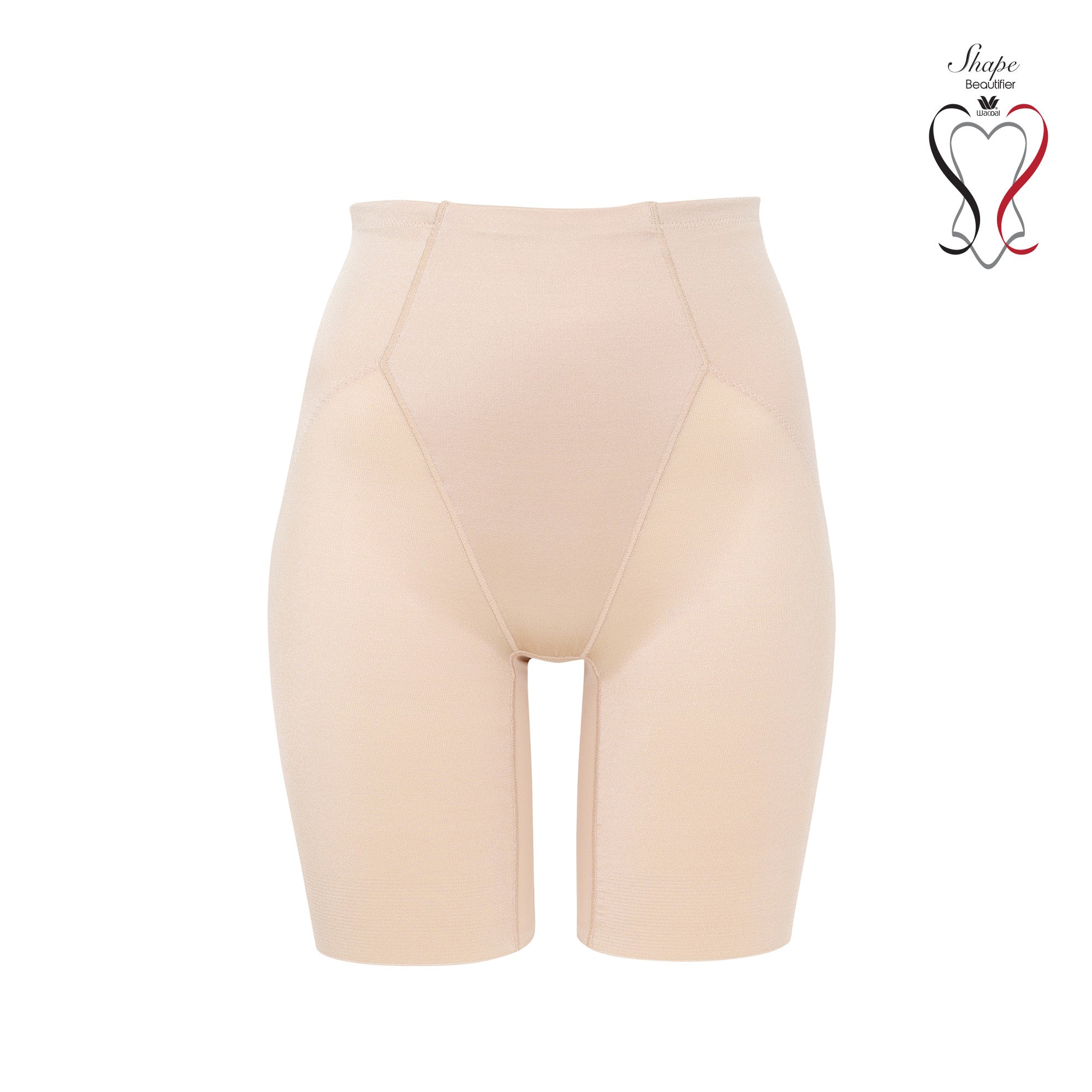 Wacoal Shapewear STAY กางเกงเก็บกระชับหน้าท้อง สะโพก และต้นขา รุ่น WG4129 สีเนื้อ (NN)