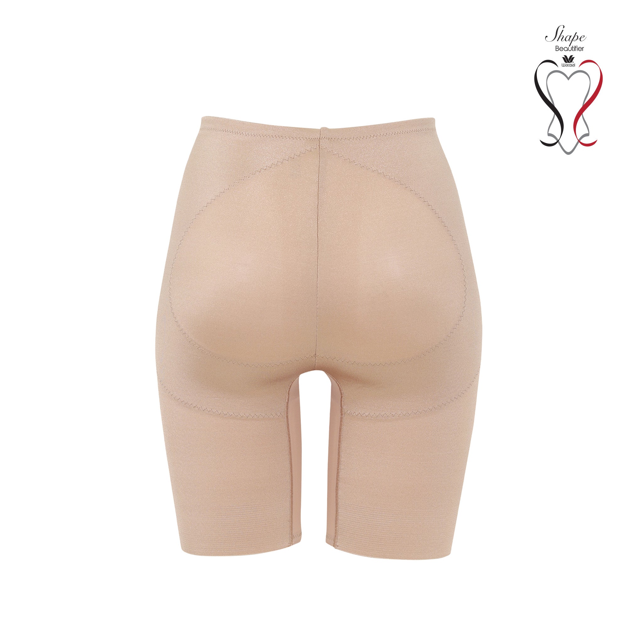 Wacoal Shapewear STAY กางเกงเก็บกระชับหน้าท้อง สะโพก และต้นขา รุ่น WG4129 สีโอวัลติน (OT)