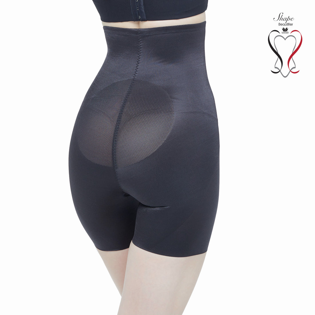 Wacoal Shape Beautifier Stay pants to tighten abdomen, hips, buttocks and thighs model WG5041 black (BL)