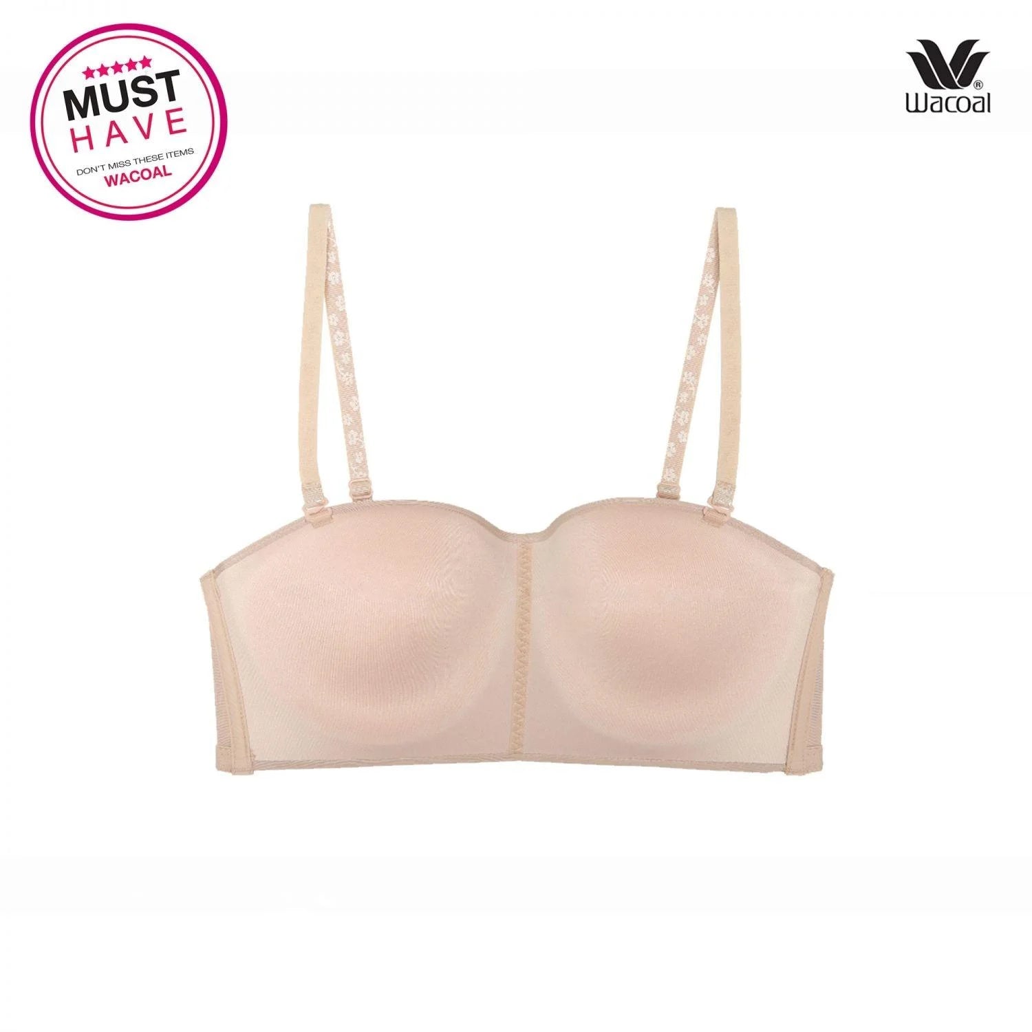 Wacoal Wireless Bra วาโก้บราเกาะอก ไร้โครง รุ่น WB3X26 สีเบจ (BE)