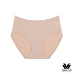 Wacoal Bamboo panty กางเกงในเยื่อไผ่ ระบายอากาศดี รูปแบบครึ่งตัว Set 3 ชิ้น รุ่น WU3T12 คละสี (สีดำ-สีเนื้อ-สีเทา)