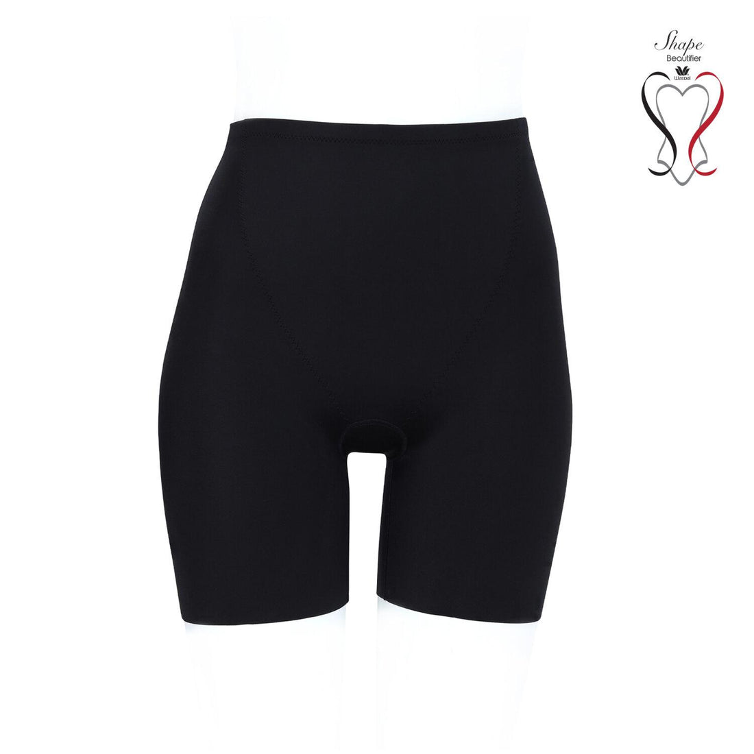 Wacoal Shapewear Hip Slimming Pants Regular Waist Model WY1152 Black (BL)