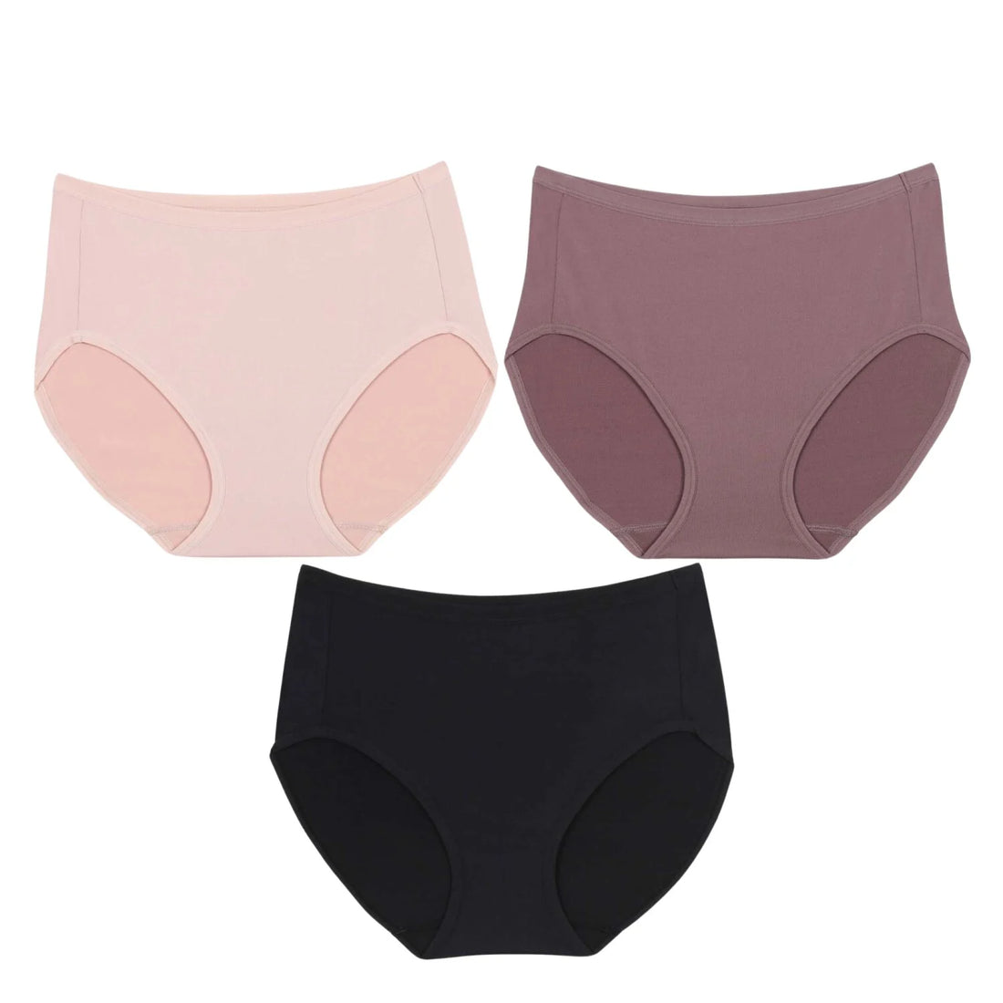 Wacoal Panty pack กางเกงในใส่สบาย รูปแบบเต็มตัว set 3 ชิ้น รุ่น WU4T34 คละสี (สีเบจ-สีดำ-สีน้ำตาลไหม้)