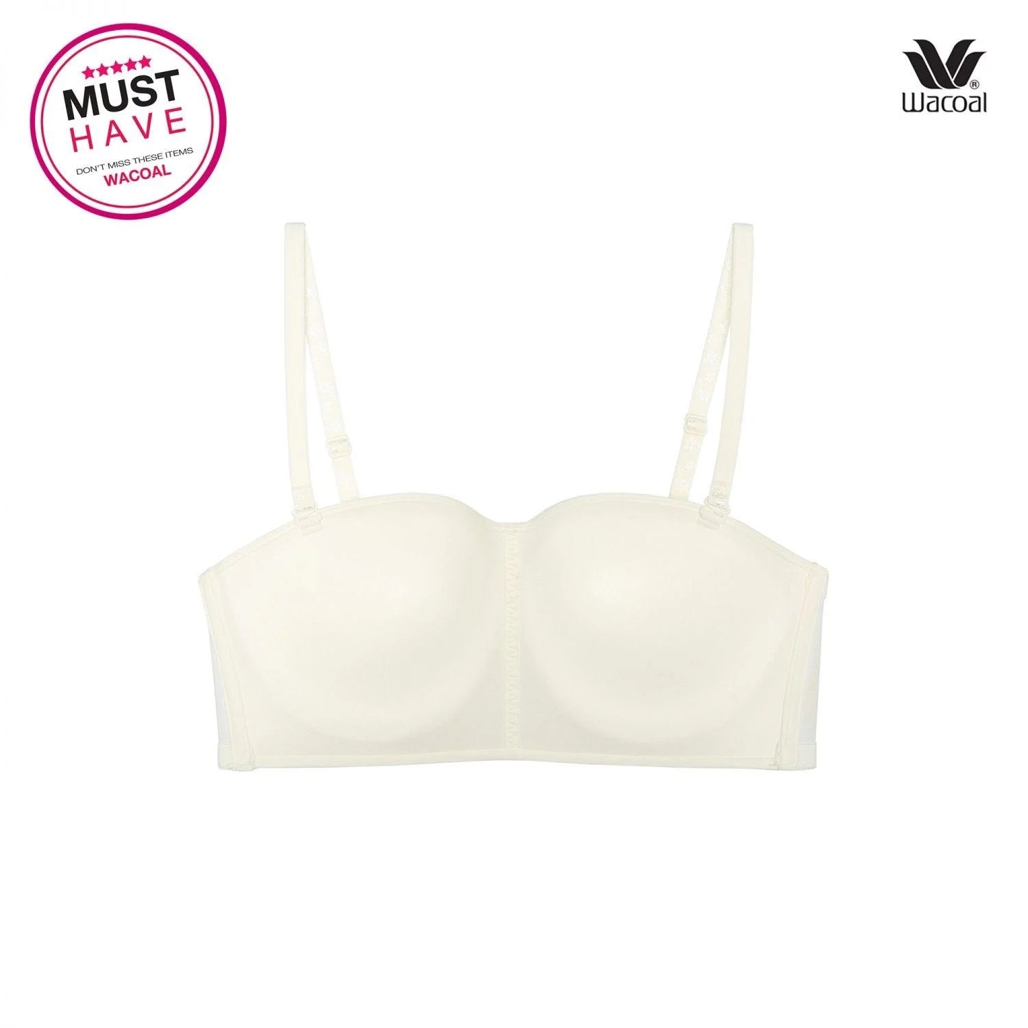 Wacoal Wireless Bra วาโก้บราเกาะอก ไร้โครง รุ่น WB3X26 สีครีม (CR)