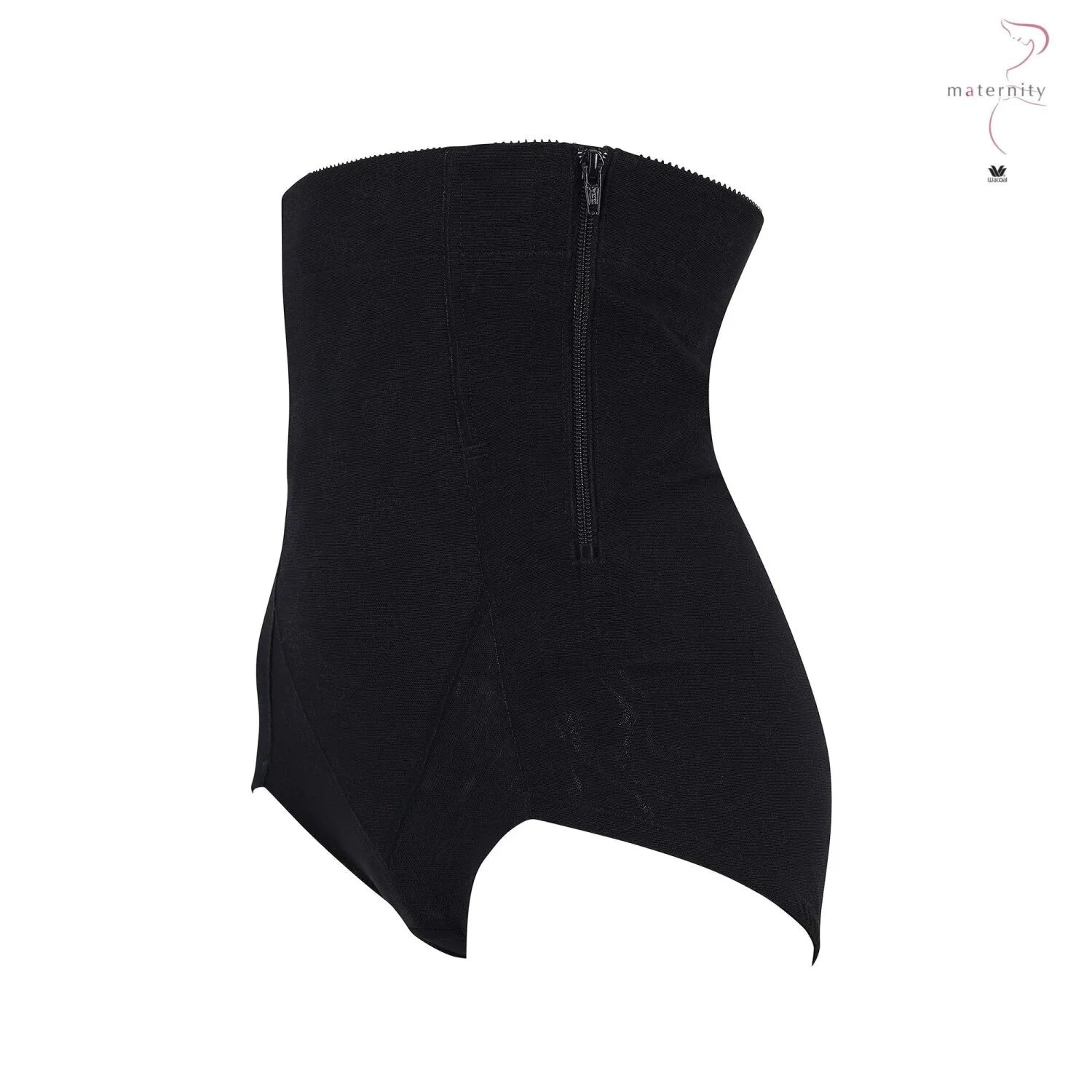 Wacoal Maternity Stay สเตย์สำหรับคุณแม่หลังคลอด รูปแบบขาสั้นเอวสูง รุ่น WM2056 สีดำ (BL)
